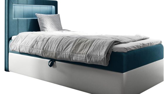 Łóżko RUBBIE Modułowe z Pojemnikiem na Pościel