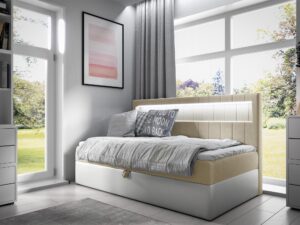 miniaturka Kontynentalne Łóżko SALUTI w Eleganckim Stylu