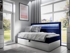 miniaturka Kontynentalne Łóżko SALUTI w Eleganckim Stylu