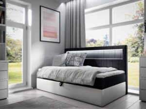 miniaturka Kontynentalne Łóżko SALUTI w Eleganckim Stylu