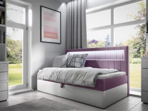 miniaturka Kontynentalne Łóżko SALUTI w Eleganckim Stylu