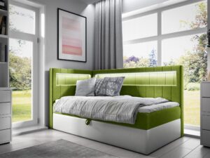 miniaturka Musztardowe Łóżko WIŚNIA dla Młodzieży