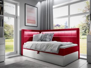 miniaturka Musztardowe Łóżko WIŚNIA dla Młodzieży