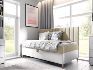 miniaturka Nowoczesne Łóżko RÓŻA Kontynentalne