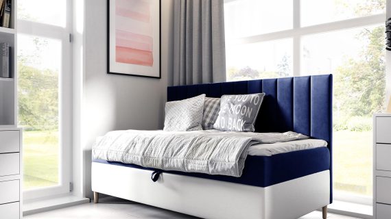 miniaturka Nowoczesne Łóżko RÓŻA Kontynentalne