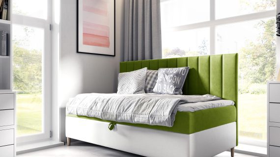 miniaturka Nowoczesne Łóżko RÓŻA Kontynentalne