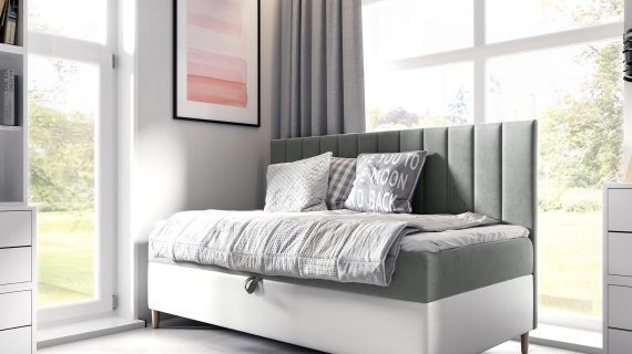 miniaturka Nowoczesne Łóżko RÓŻA Kontynentalne