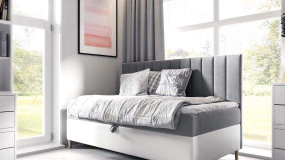 miniaturka Nowoczesne Łóżko RÓŻA Kontynentalne