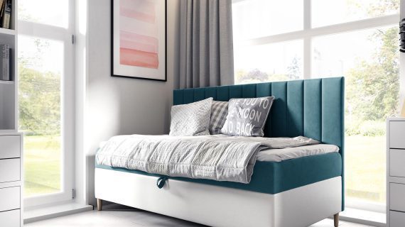 miniaturka Nowoczesne Łóżko RÓŻA Kontynentalne