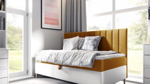 miniaturka Nowoczesne Łóżko RÓŻA Kontynentalne