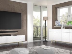 miniaturka Duża Komoda Livio z Dekoracyjnymi Frontami