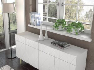 miniaturka Duża Komoda Livio z Dekoracyjnymi Frontami