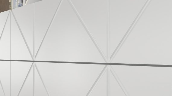 miniaturka Stojąca Szafka RTV Livio z Złotymi Nóżkami