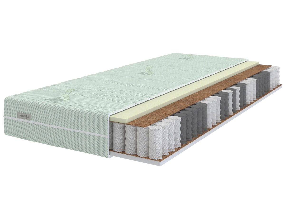 Kieszeniowo Kokosowy Materac z Pianką Modulia Sky