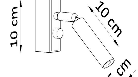 miniaturka Kinkiet Aluminiowy Punktoświetleniowy URSA 1