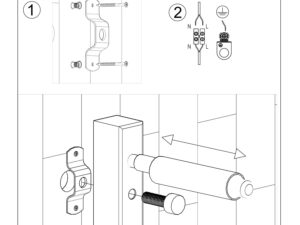 miniaturka Kinkiet Aluminiowy Punktoświetleniowy URSA 1