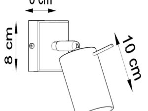 miniaturka Kinkiet SYLVAN z Modułem Ledowym