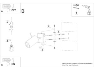miniaturka Kinkiet SYLVAN z Modułem Ledowym