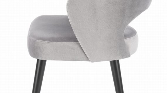 miniaturka Komfortowe Szare Krzesło Tapicerowane MONACO 6