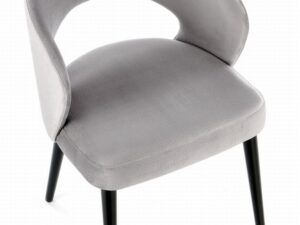 miniaturka Komfortowe Szare Krzesło Tapicerowane MONACO 6
