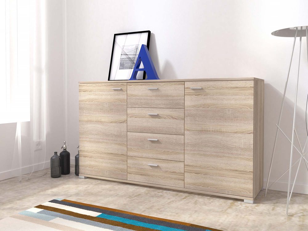 Komoda 150cm Trzy Odcienie Nowoczesności - obrazek 6