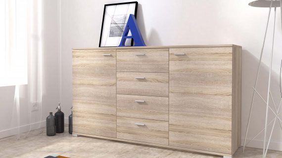 Komoda 150cm Trzy Odcienie Nowoczesności - obrazek 6