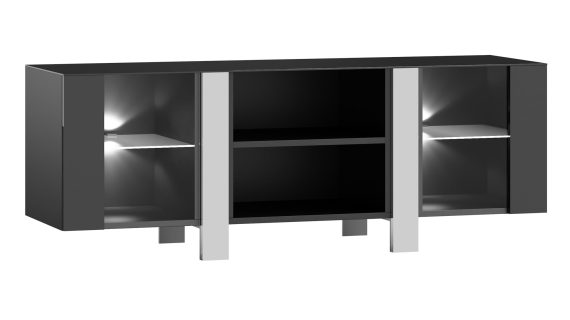 Komoda RTV ze Szkłem Cromo CL01