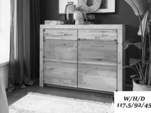 miniaturka Komoda Solis I Solidny Styl i Piękno Naturalnego Dębu