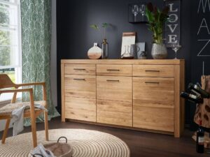 miniaturka Komoda Solis II Praktyczna Przestrzeń i Trwałość z Litego Dębu