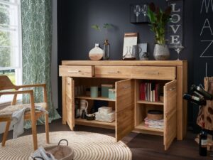 miniaturka Komoda Solis II Praktyczna Przestrzeń i Trwałość z Litego Dębu