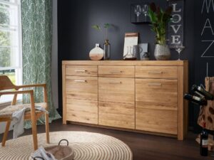 miniaturka Komoda Solis II Praktyczna Przestrzeń i Trwałość z Litego Dębu