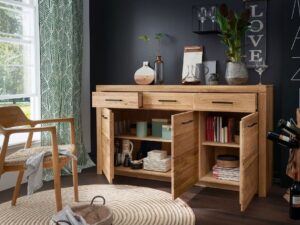 miniaturka Komoda Solis II Praktyczna Przestrzeń i Trwałość z Litego Dębu