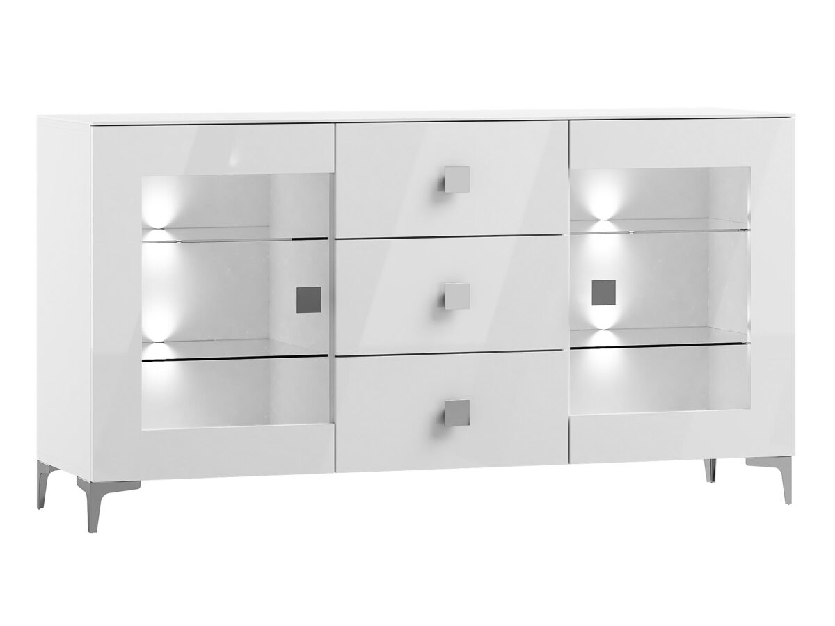 Komoda z Oświetleniem Minimalistyczna Porto PT04