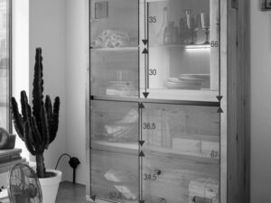 miniaturka Kredens Opus I Nowoczesny Akcent w Litego Dębu