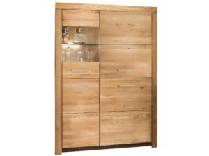 miniaturka Kredens Solis II Dębowa Klasa z Wyrafinowanymi Uchwytami