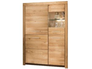 miniaturka Kredens Solis II Dębowa Klasa z Wyrafinowanymi Uchwytami