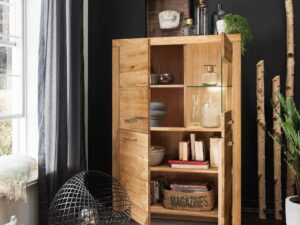 miniaturka Kredens Solis II Dębowa Klasa z Wyrafinowanymi Uchwytami