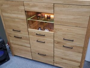 miniaturka Kredens Solis III Przestronność i Dębowa Elegancja do Wnętrz