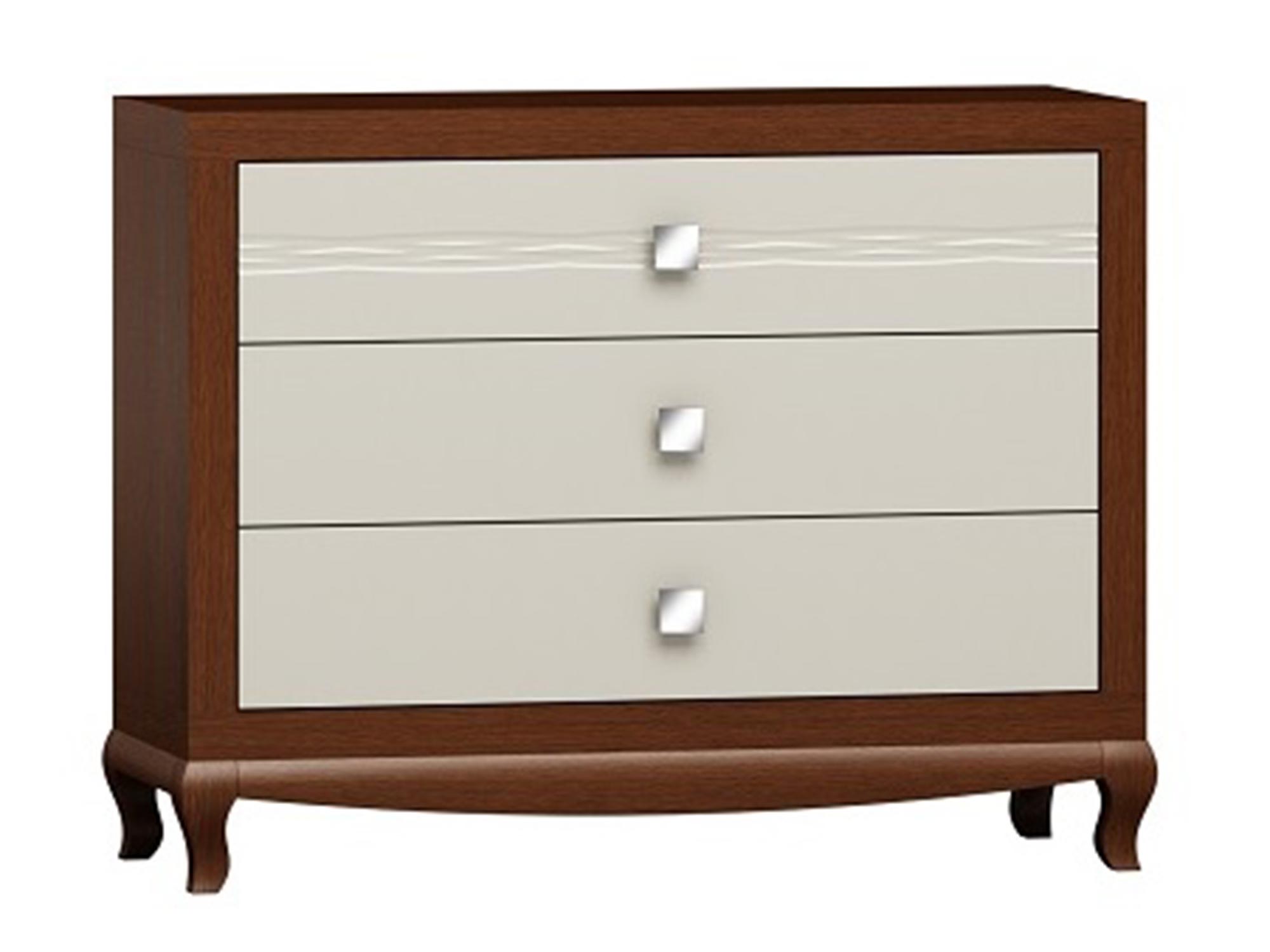 Komoda z trzema szufladami w stylu retro Komoda z trzema szufladami w stylu retro