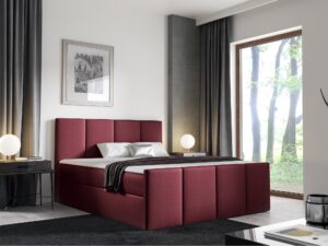 miniaturka Łóżko Rubino z Minimalistycznym Zagłówkiem