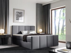 miniaturka Łóżko Rubino z Minimalistycznym Zagłówkiem