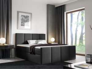 miniaturka Łóżko Rubino z Minimalistycznym Zagłówkiem