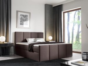 miniaturka Łóżko Rubino z Minimalistycznym Zagłówkiem