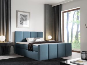 miniaturka Łóżko Rubino z Minimalistycznym Zagłówkiem