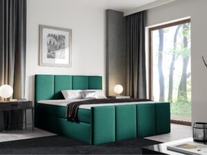 miniaturka Łóżko Rubino z Minimalistycznym Zagłówkiem