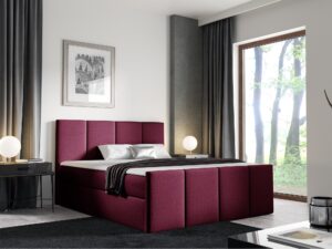 miniaturka Łóżko Rubino z Minimalistycznym Zagłówkiem