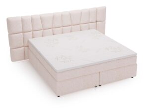 miniaturka Łóżko PRINCE Kontynentalne z Przesuwnym Zagłówkiem