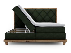 miniaturka Łóżko BEIGE Designerskie i Kontynentalne do Sypialni