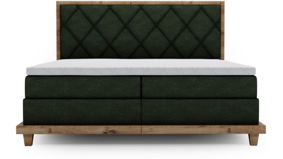 miniaturka Łóżko BEIGE Designerskie i Kontynentalne do Sypialni