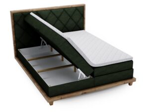 miniaturka Łóżko BEIGE Designerskie i Kontynentalne do Sypialni